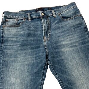 Lucky Brand Mens 40x30 Straight Leg Jeans Medium Wash Blue‎ Denim 181 Relaxed